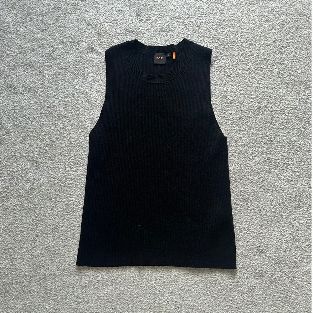 Boss Women's Fetullina Tank size Large in Black